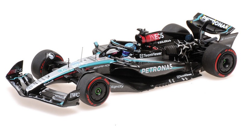 MERCEDES W15 AMG G.RUSSEL 1/43