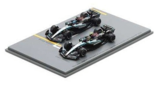 Y419 MERCEDES F1 G.RUSSELL & L.HAMILTON 1/64