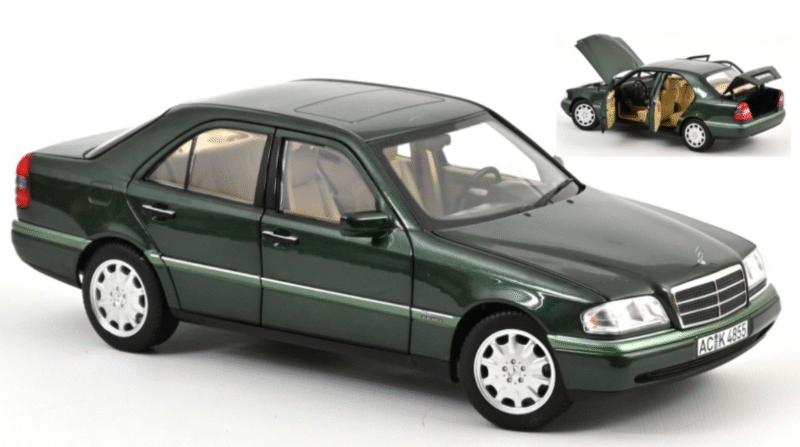 MERCEDES C-CLASS 1993 MALACHIT 1/18