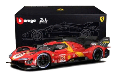 16312 FERRARI 499P WINNER 24H LE MANS 2024 FUOCO-NIELSEN-MOLINA 1/18