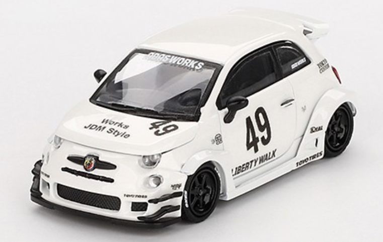 FIAT 595 ABARTH LB-WORKS X ABAS WORKS 2024 1/64