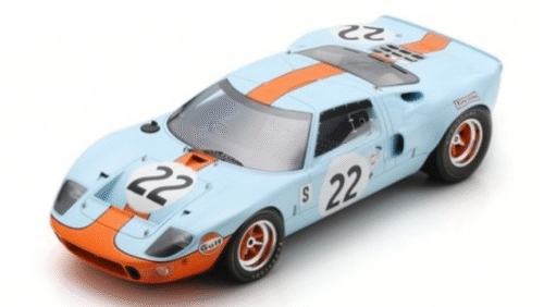 18se69 FORD GT40 ICKX-OLIVER 1/18