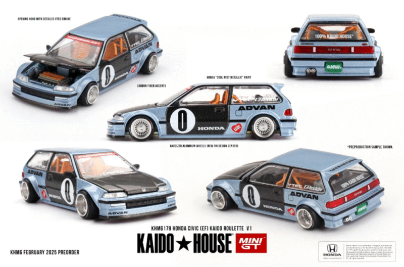 HONDA CIVIC (EF) ROULETTE V1 1987 1/64
