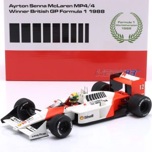 MC LAREN F1 MP4/4 HONDA A.SENNA 1/18