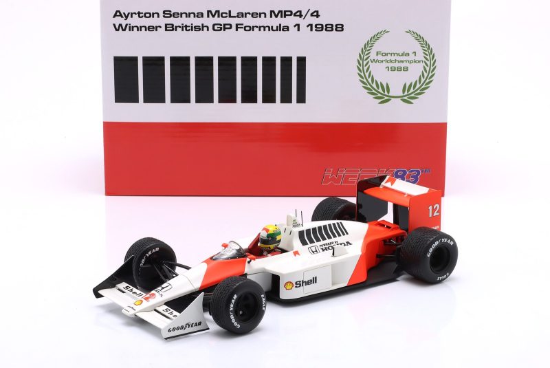 MC LAREN F1 MP4/4 HONDA A.SENNA 1/18