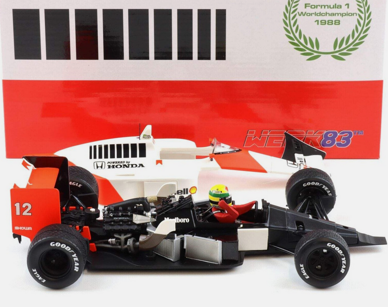 MC LAREN F1 MP4/4 HONDA A.SENNA 1/18