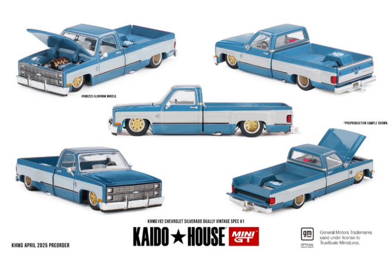CHEVROLET SILVERADO DUALLY VINTAGE SPEC V1 1/64