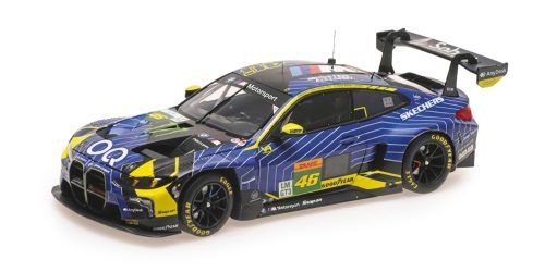 bmw118 BMW M4 GT3 EVO TEAM WRT ROSSI - VAN DER LINDE 1/18