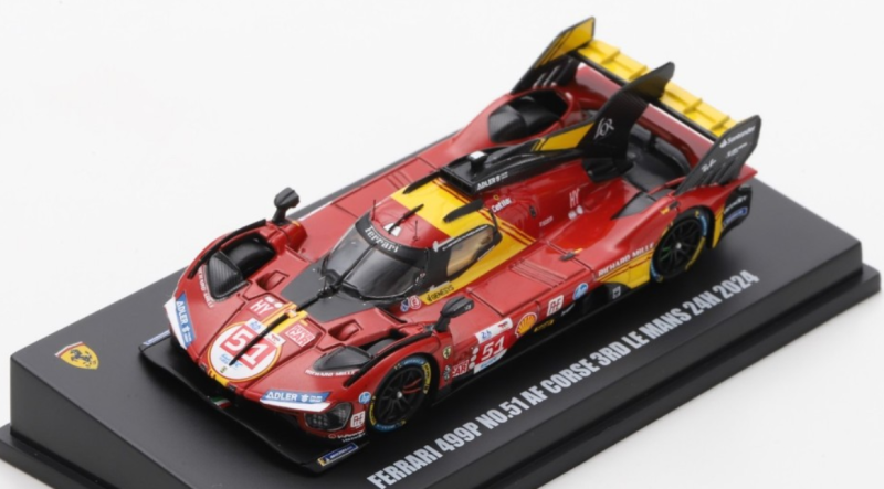 FERRARI 499P PIER GUIDI-CALADO-GIOVINAZZI 1/64