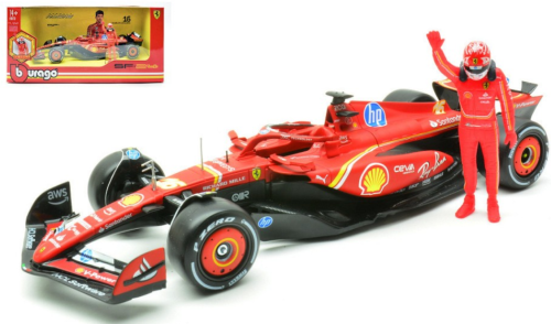 26823 FERRARI SF-24 C.LECLERC W/FIGURE 1/24