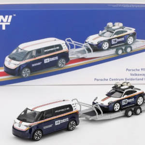 SET PORSCHE 911 DAKAR #718 + VOLKSWAGEN ID. BUZZ PORSCHE 2025 1/64
