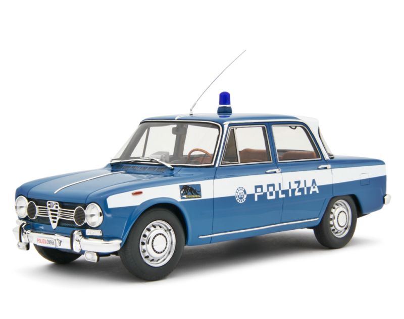 ALFA ROMEO GIULIA SUPER POLIZIA S. VOLANTE 1/18