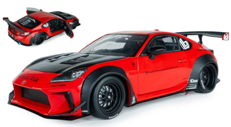 TOYOTA GR86 LIBERTY WALK BODY KIT 1/18